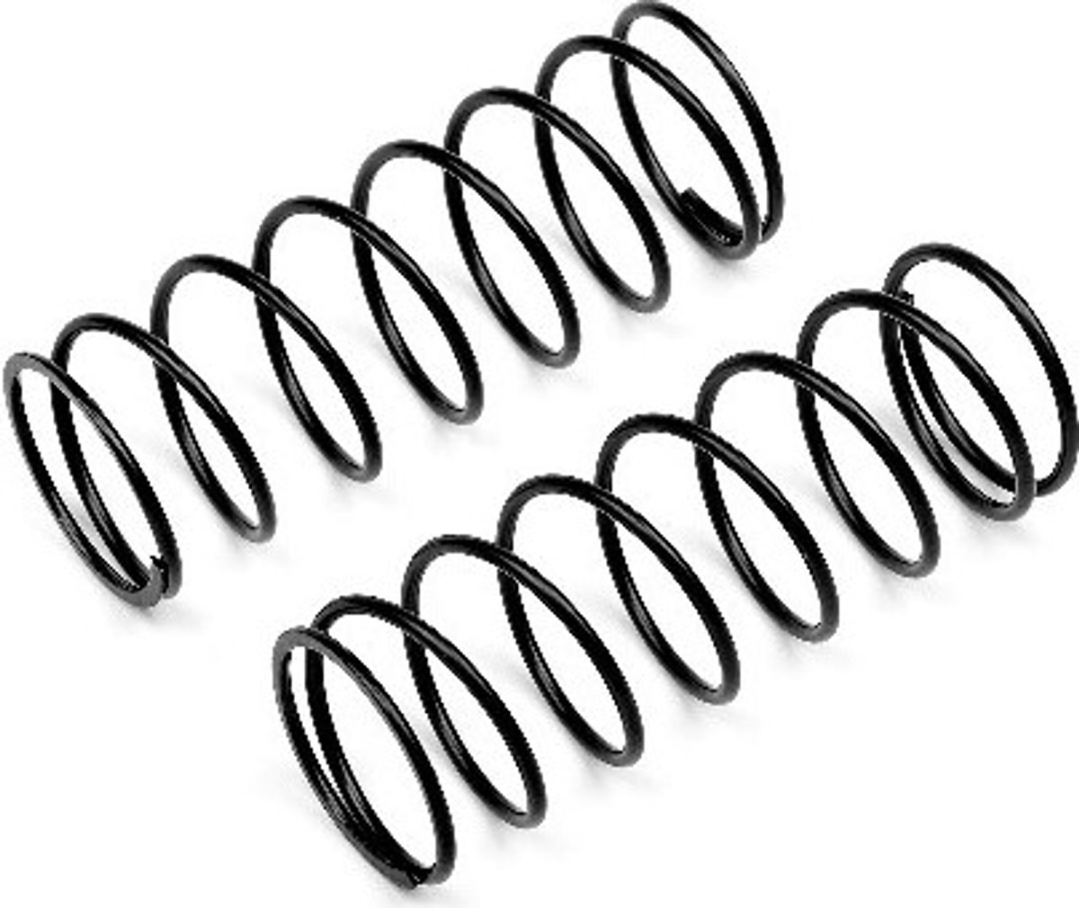 Shock Spring 14x46x1.1mm 8.5coils (65gf/blk/2pcs) - Hp100865 - Hpi Racing