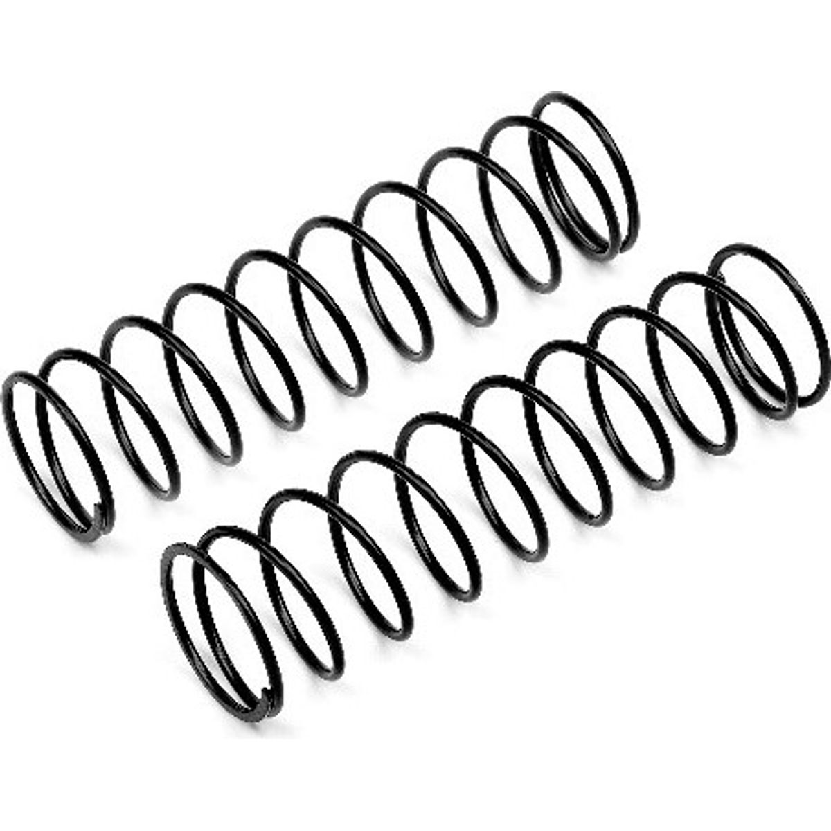 Shock Spring 14x60x1.1mm 10.5coils (50gf/blk/2pcs) - Hp100866 - Hpi Racing