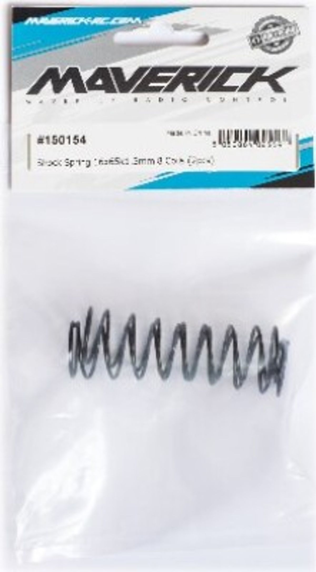 Shock Spring 16x65x1.3mm 8 Coils (2pcs) - Mv150154 - Maverick Rc