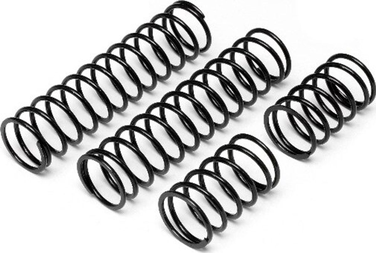 Shock Spring 23x155x2.4mm 17.5 Coils (black/2pcs) - Hp86762 - Hpi Racing