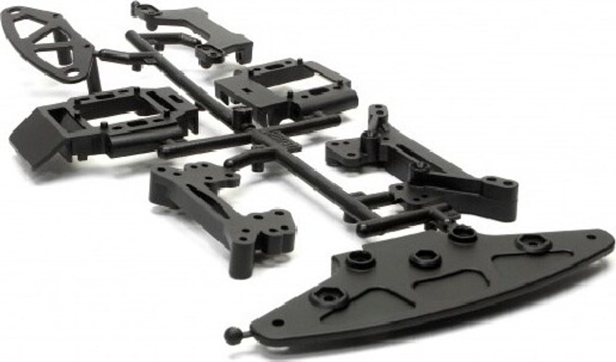 Shock Tower/bumper Set (nitro 3) - Hp85031 - Hpi Racing