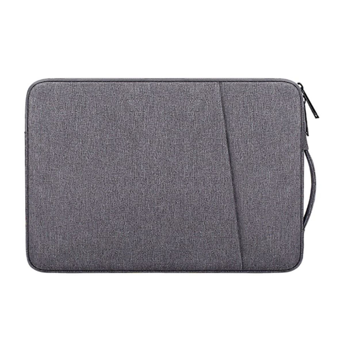 Shockproof Laptop sleeve/taske 38,5x27 cm - Mørkegrå