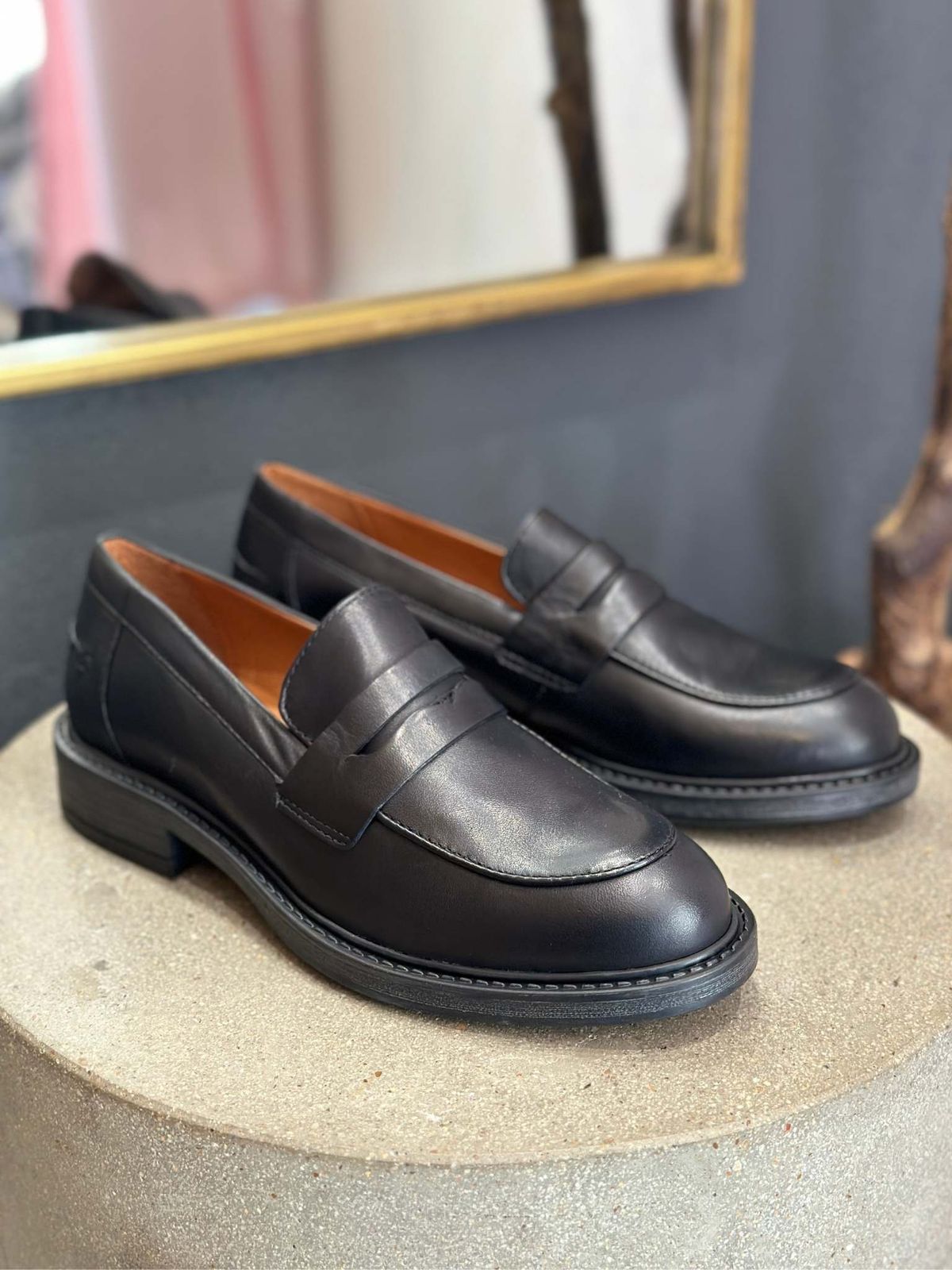 Shoe Design Copenhagen LORETTA - Loafer - Black 41