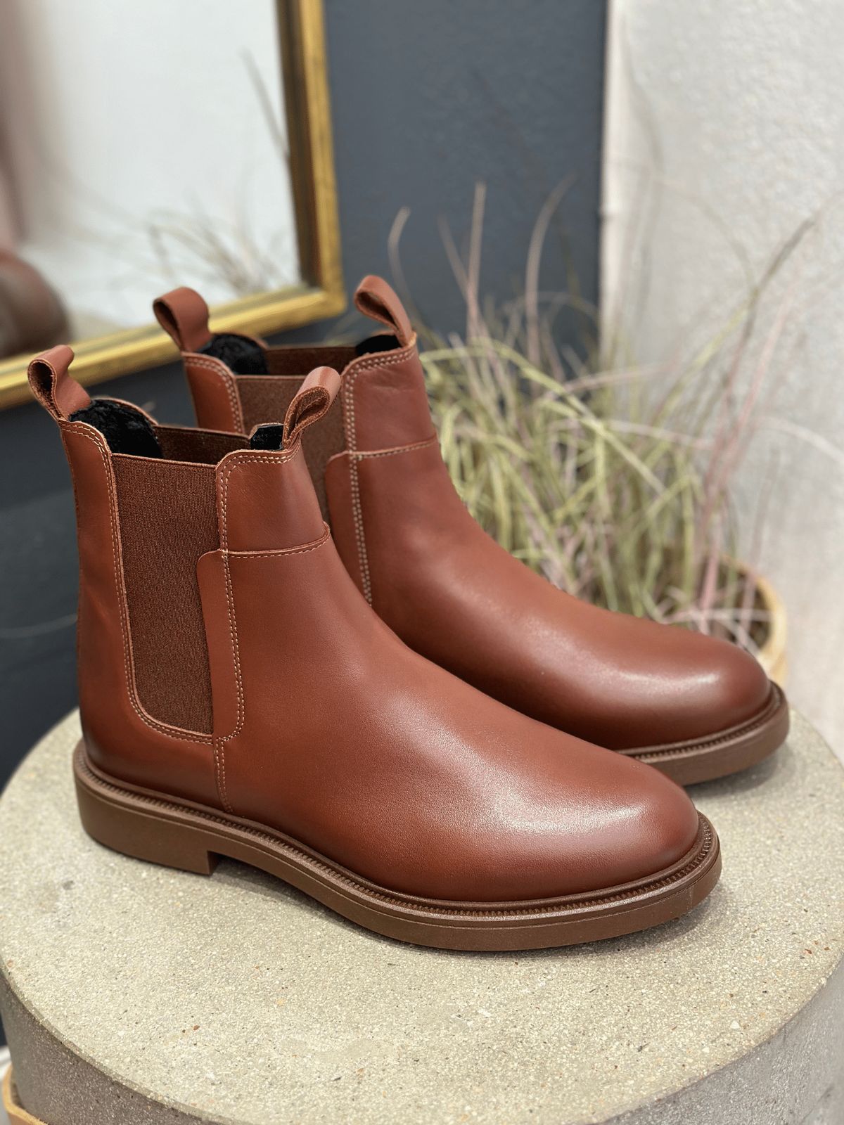 Shoe The Bear Thyra Chelsea Støvle - Chestnut Brown 41