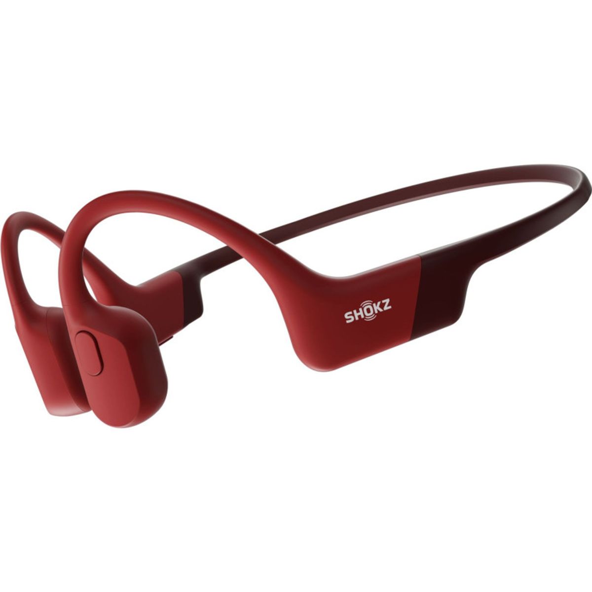 SHOKZ OpenRun Red Bone Conduction open-ear hovedtelefoner