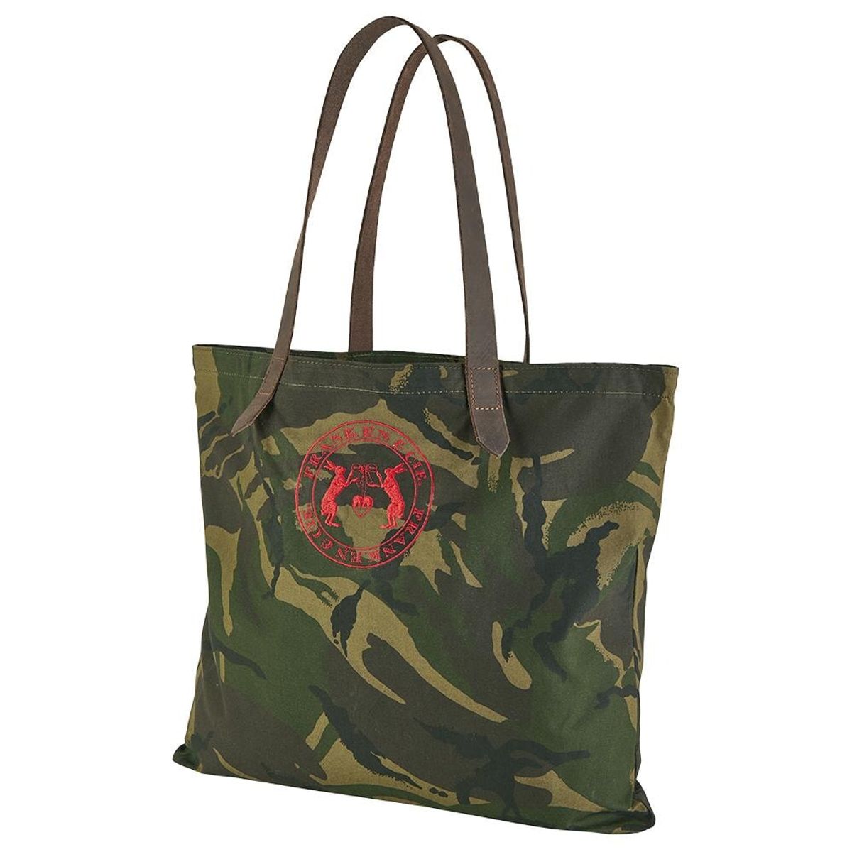 Shopper Waxcotton, camouflage