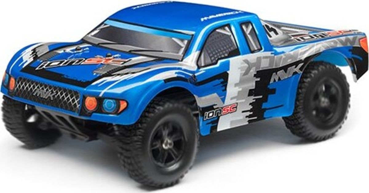 Short Course Painted Body Blue With Decals Ion Sc - Mv28067 - Maverick Rc