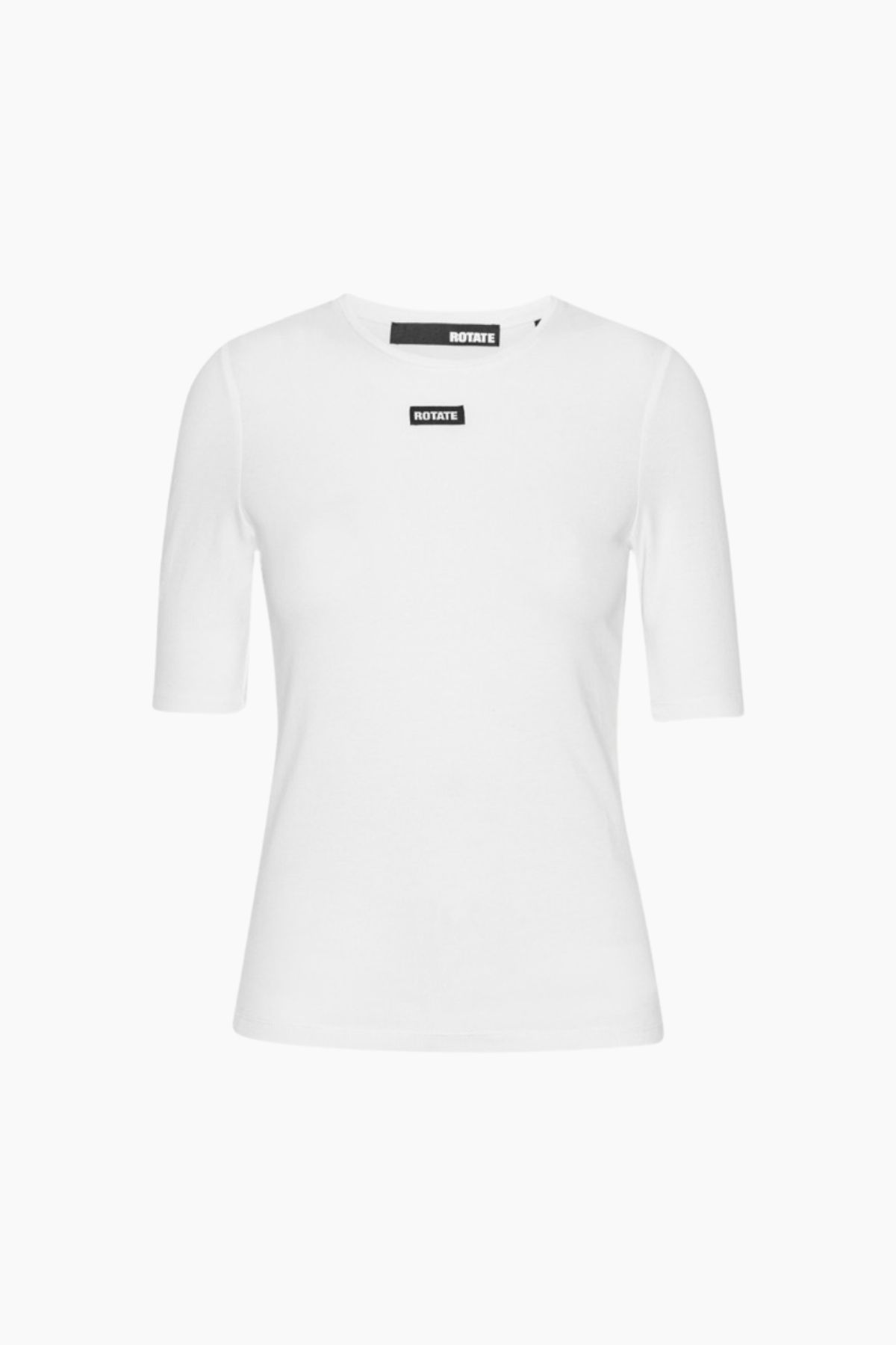 Short Sleeve T-Shirt - Blanc de Blanc - ROTATE - Hvid S