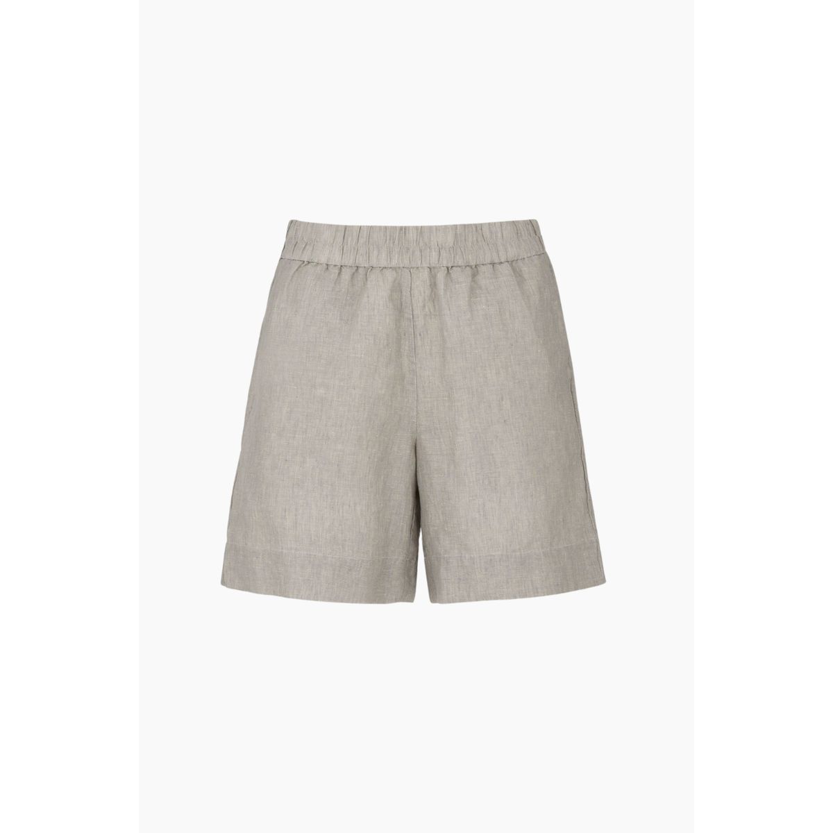 Shorts Long Linen - Grey - Aiayu - Grå M