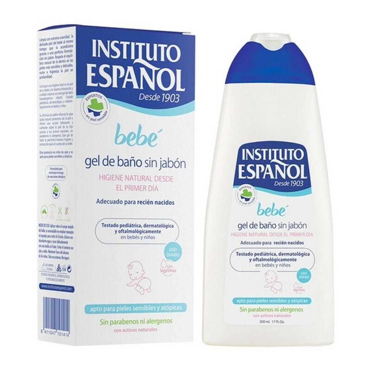 Shower Gel Uden Sæbe Bebé Instituto Español Bebe (500 ml) 500 ml