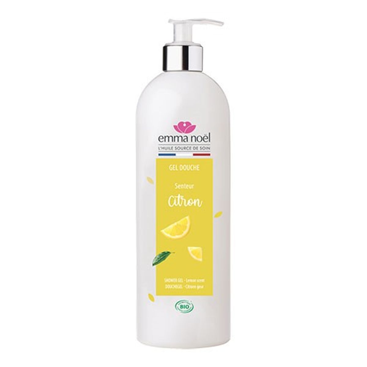 Showergel Siciliansk Citron - 1 liter - Emma Nöel