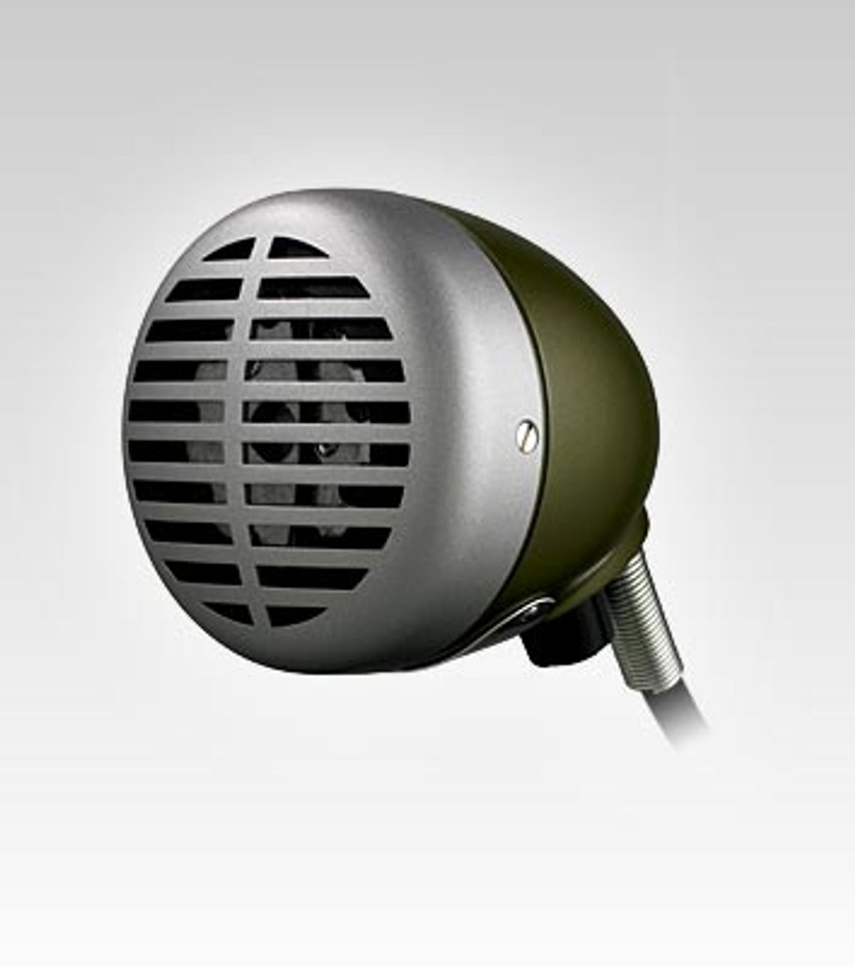 Shure 520DX "Green Bullet" Mundharpe mikrofon