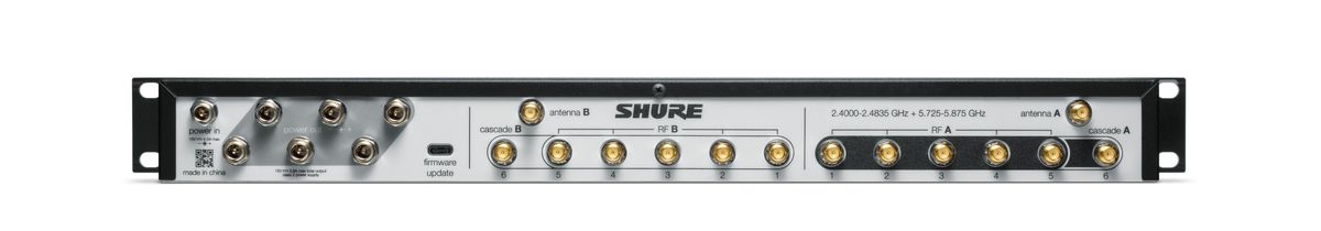 Shure GLXD+ Frekvens Manager