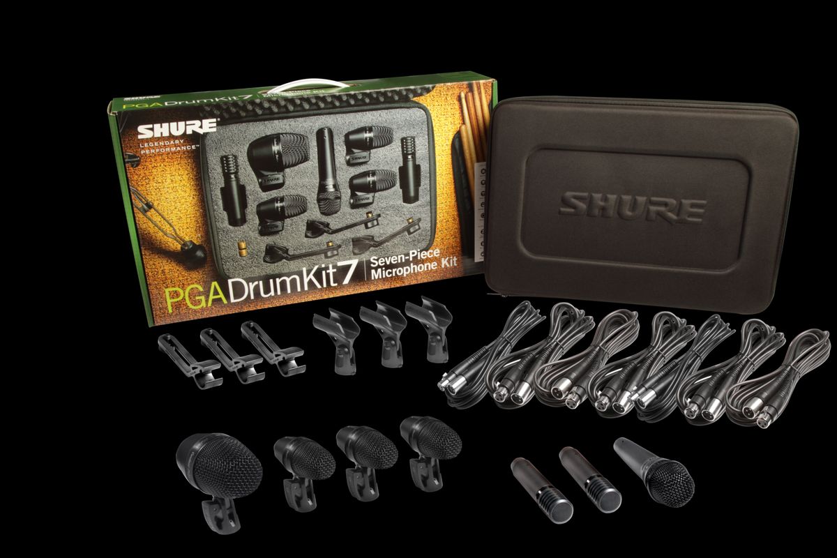 Shure PGA Drumkit 7 Tromme Mikrofonpakke