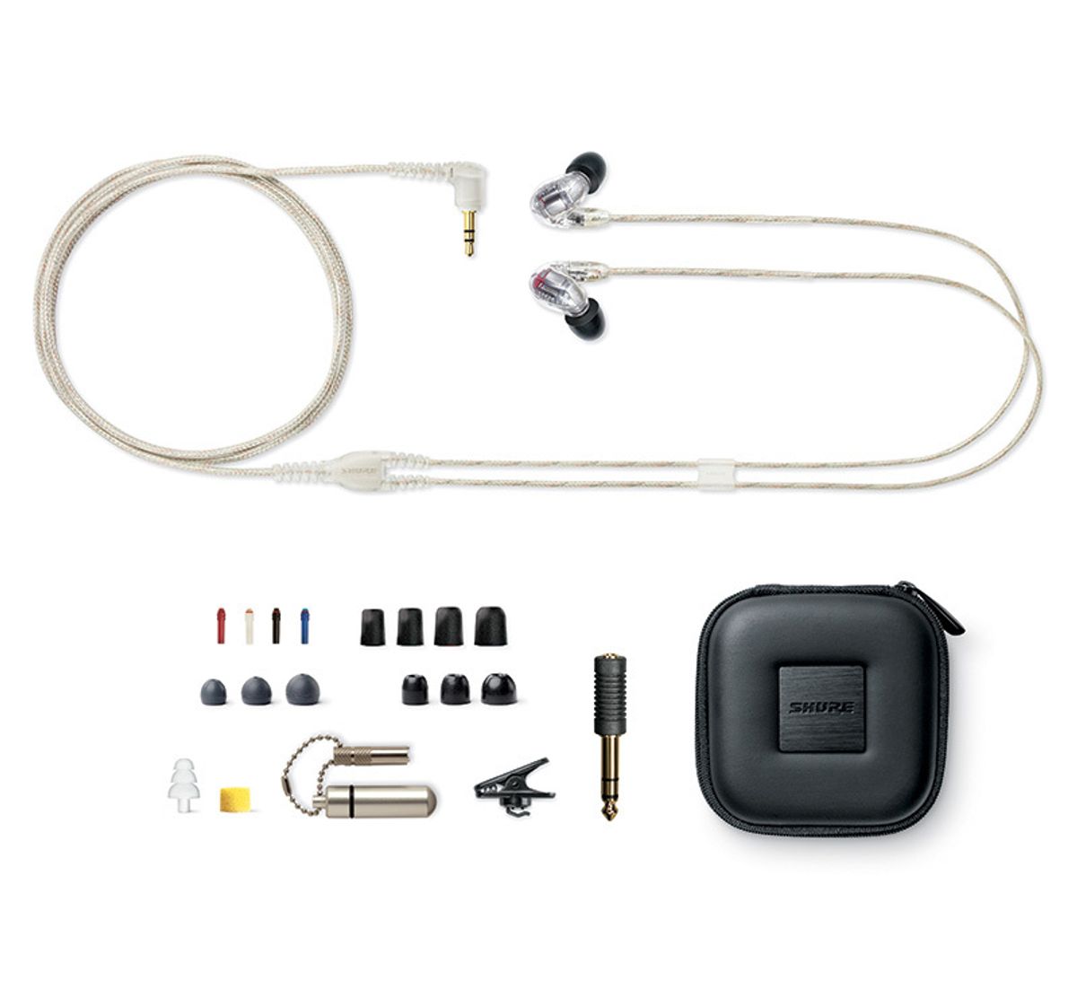 Shure SE846 Gen2 In-Ear Høretelefoner (Clear)