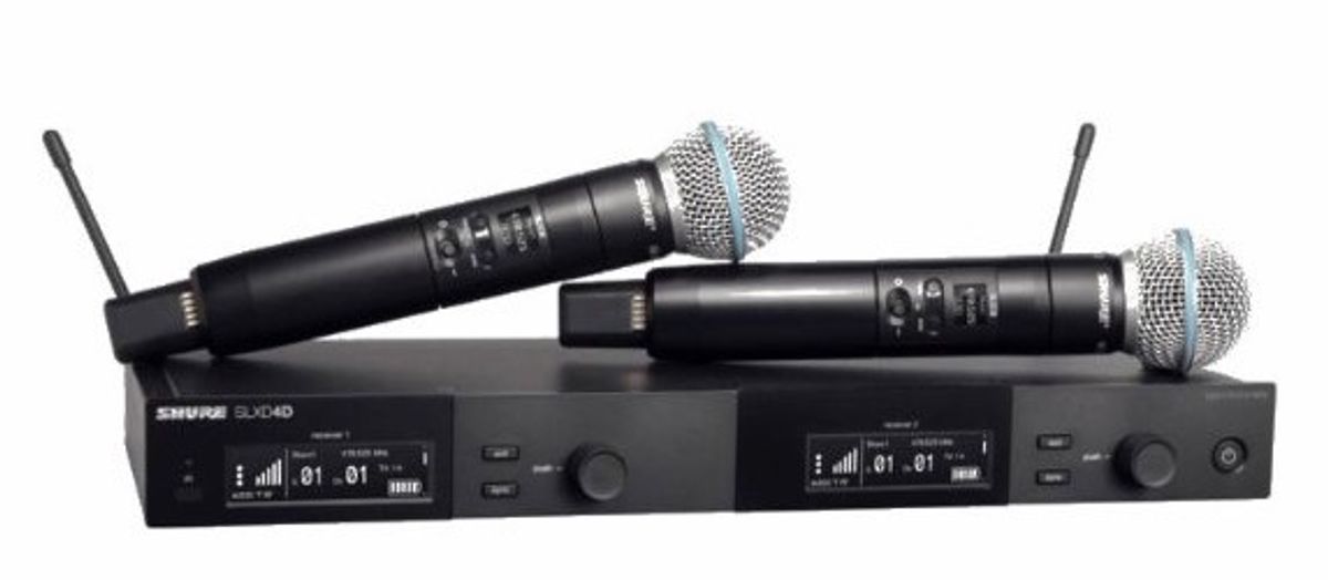 Shure SLXD24DE/B58-J53 Trådløst Mikrofon System (562-606Mhz)