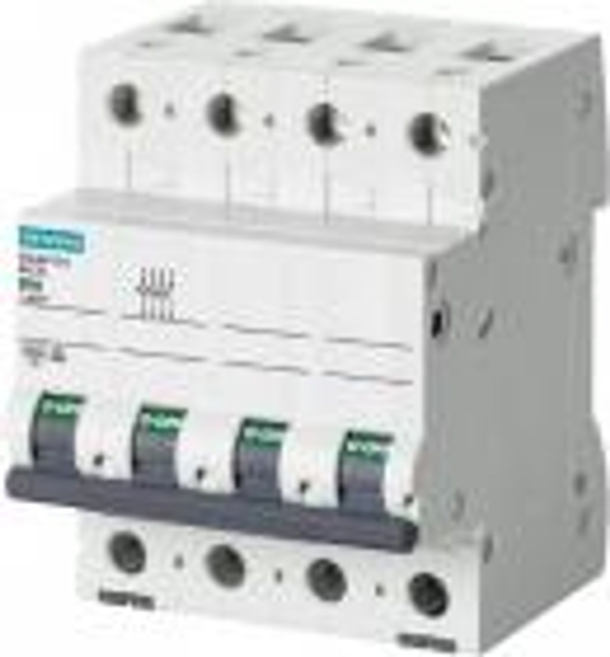 Siemens Automatsikring 3p+n 10a, C10, 6ka