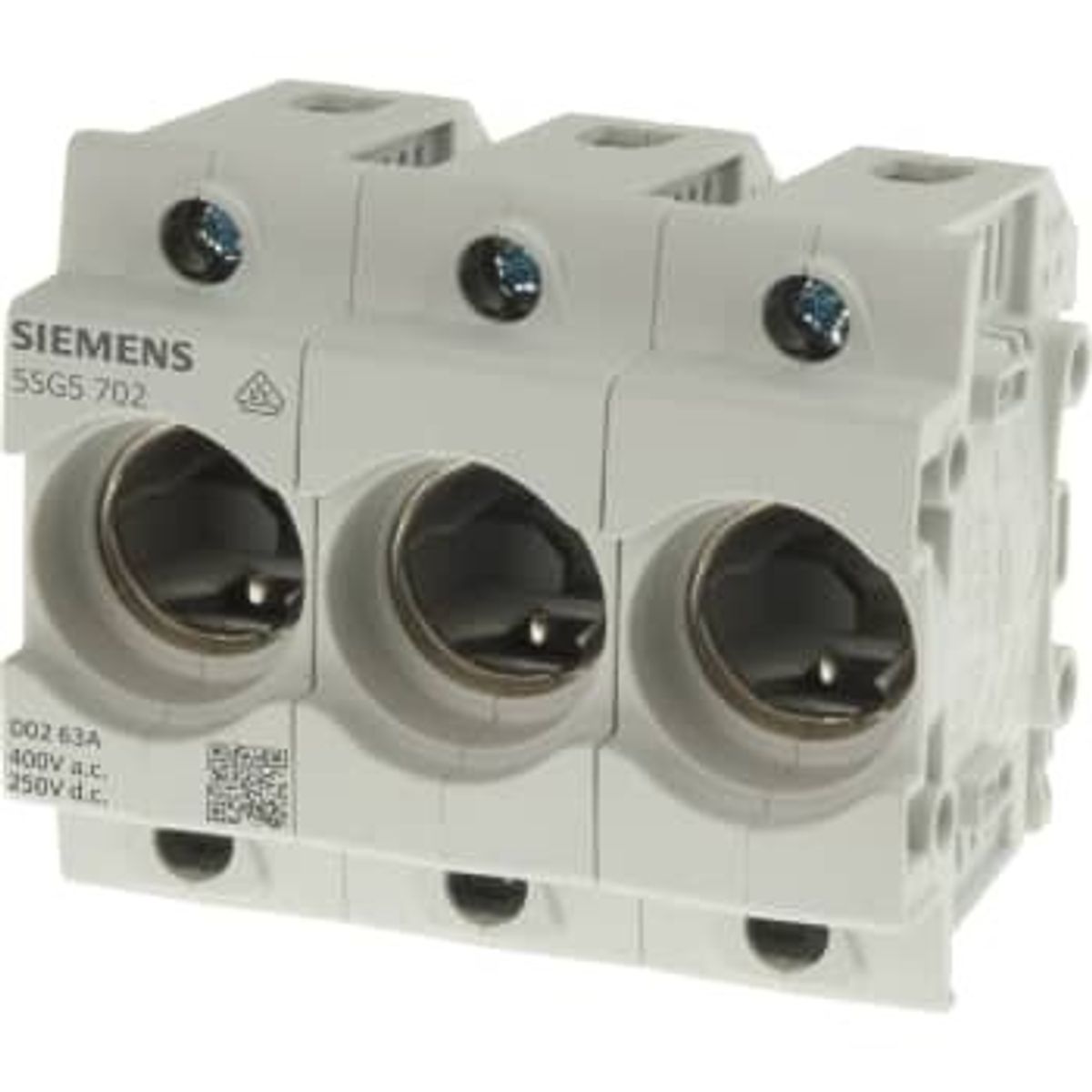 Siemens Sikringsholder Neozed D01, 3P, 16A, 5SG5330 (5 stk)