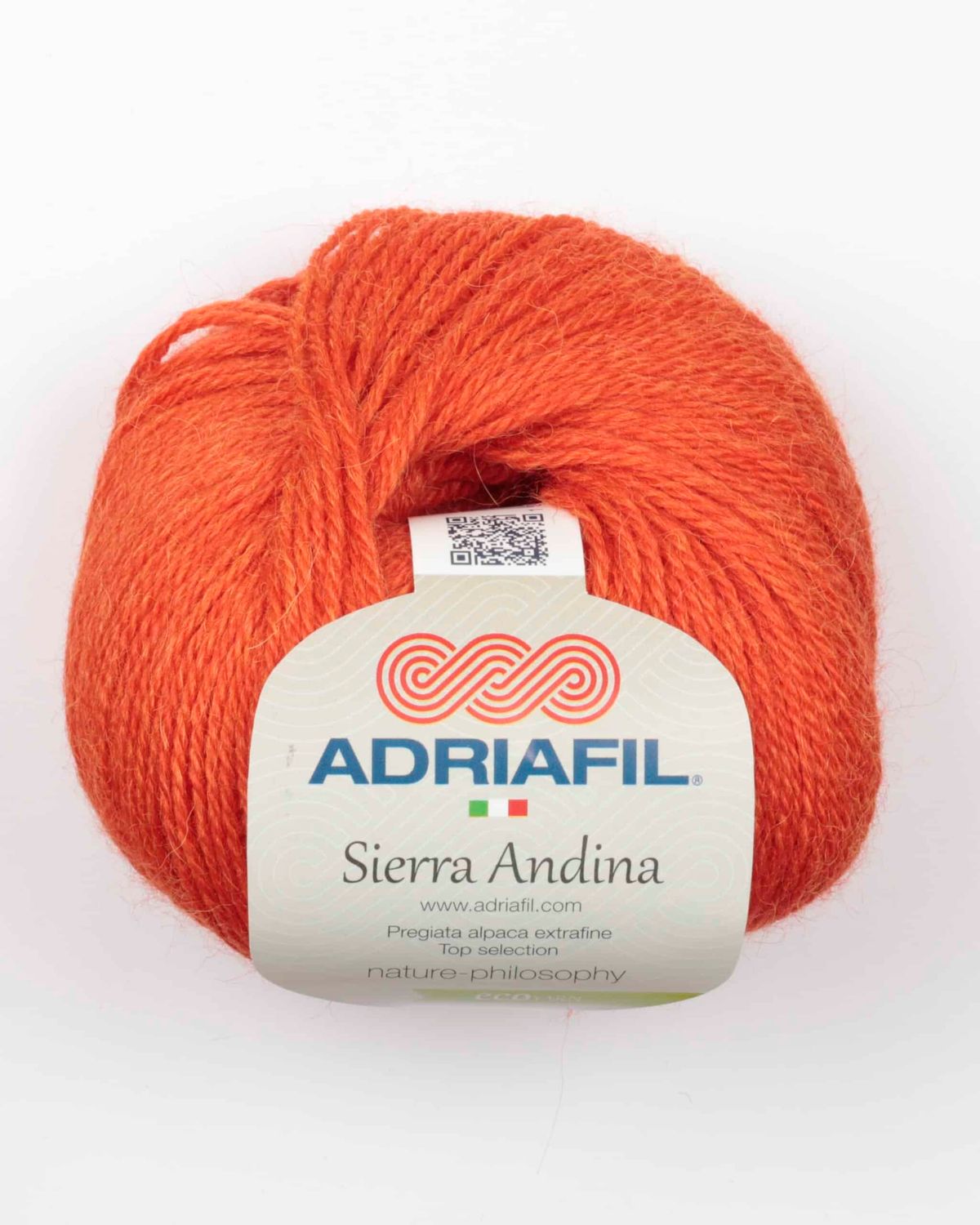 Sierra Andina fra Adriafil i flere farver - 37 Orange - 100% Alpaka