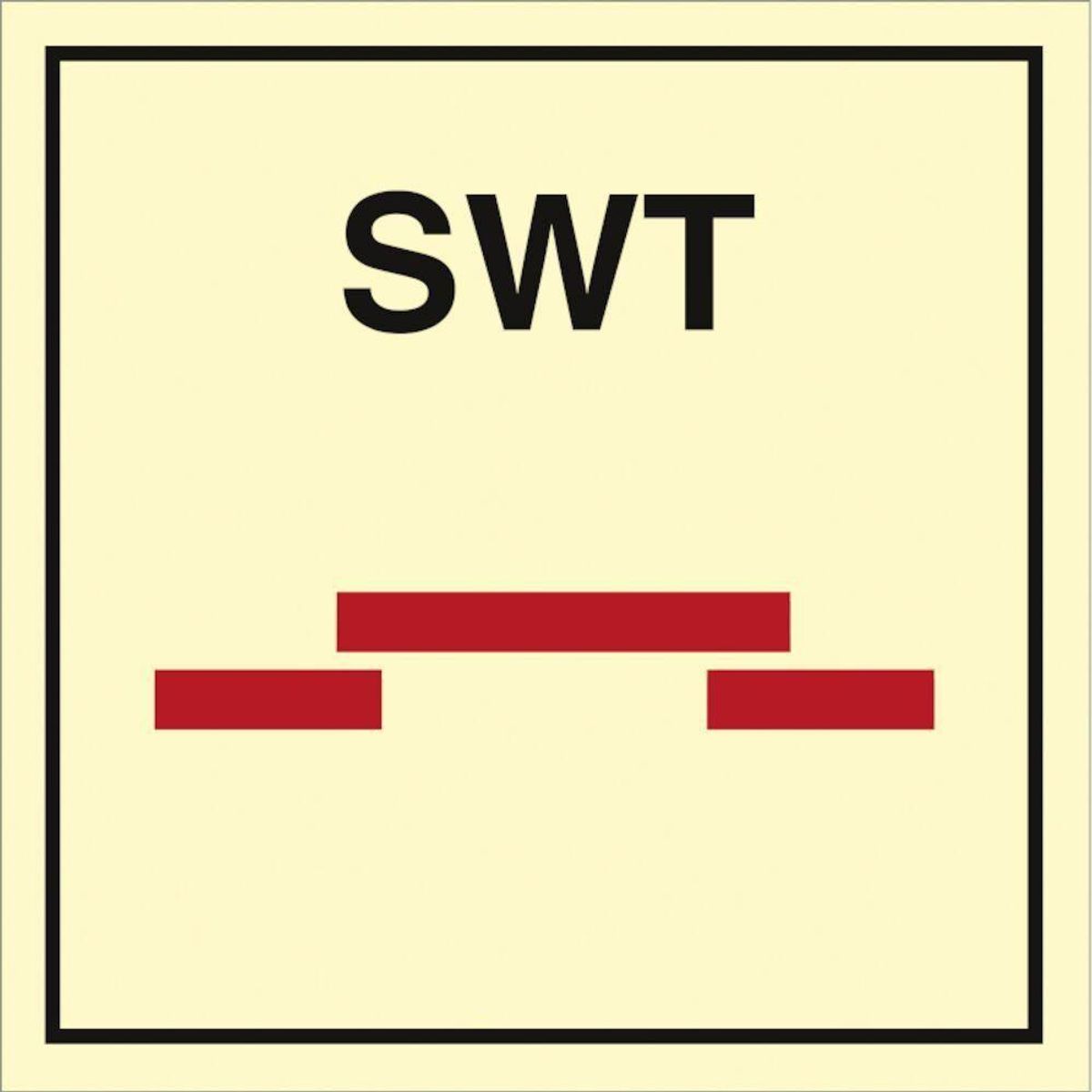 Sign IMO A class sliding fire door SWT 104238