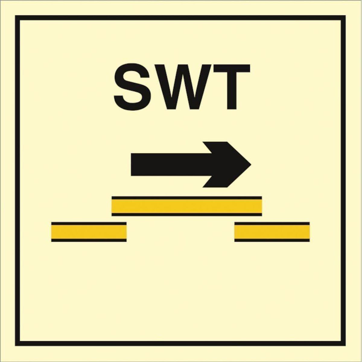 Sign IMO B class self closing semi-watertight sliding door SWT 104235