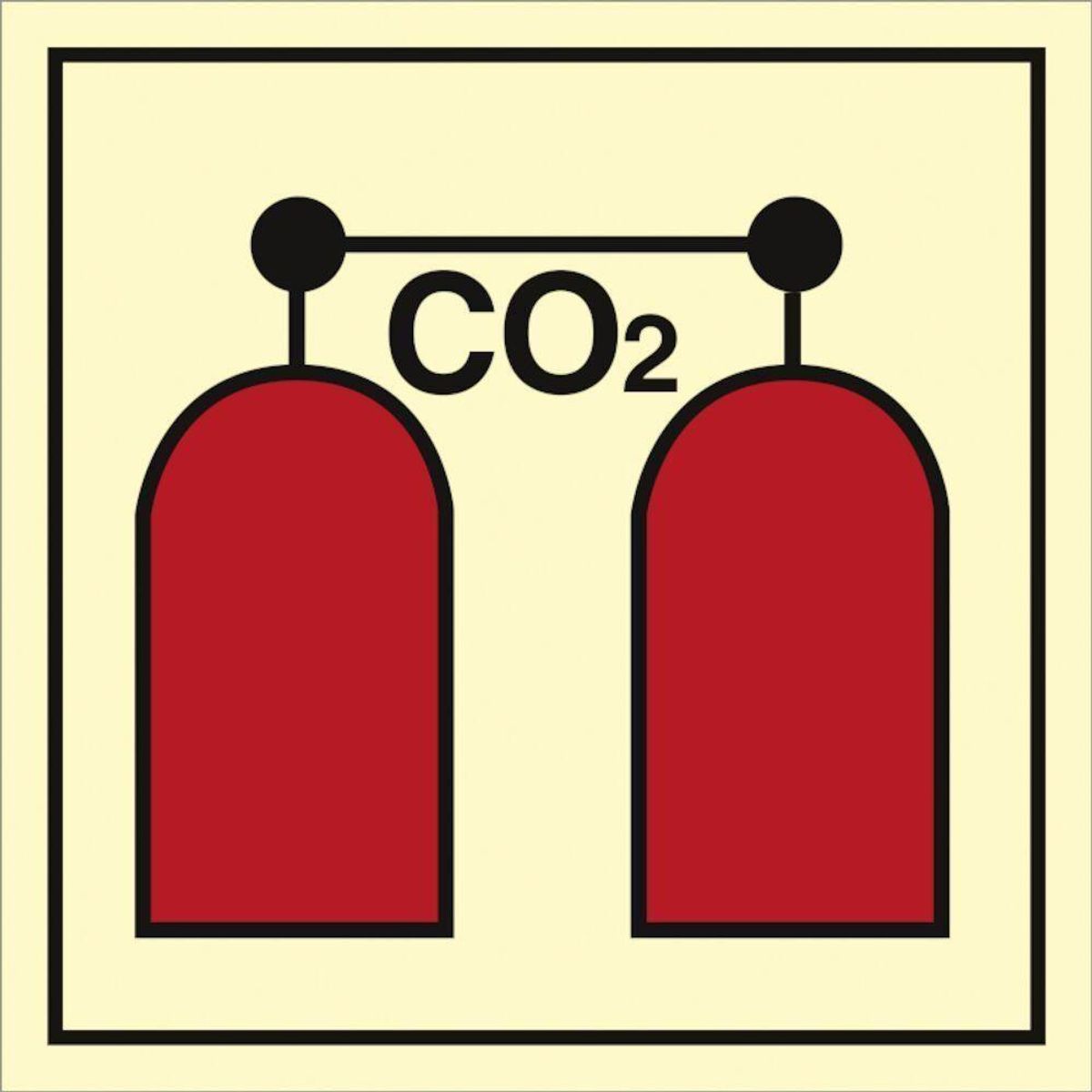 Sign IMO CO2 release station 10409