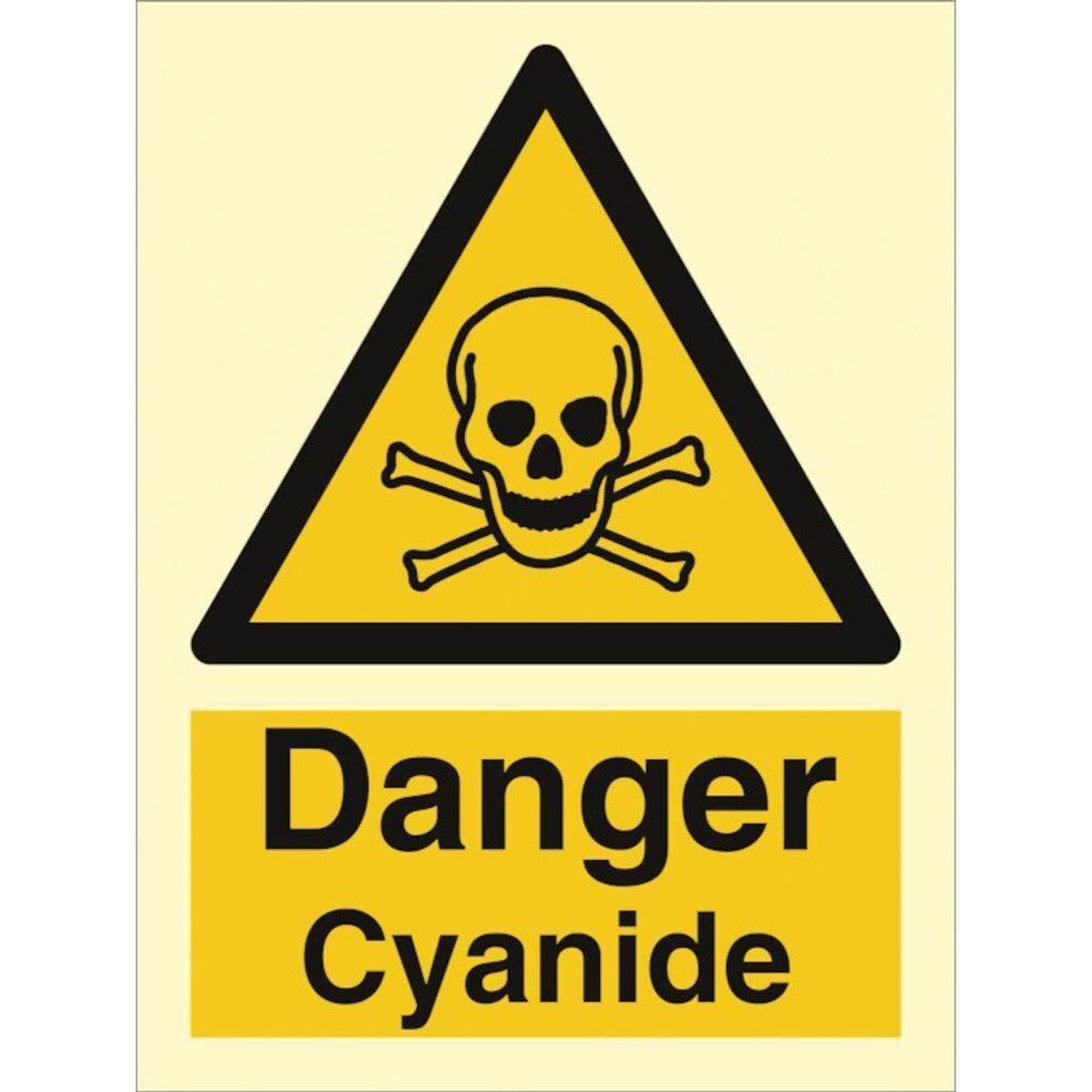 Sign IMO Danger Cyanide 107041