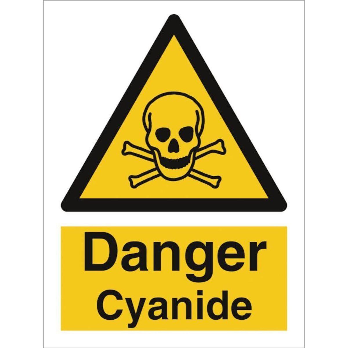 Sign IMO Danger Cyanide 107041