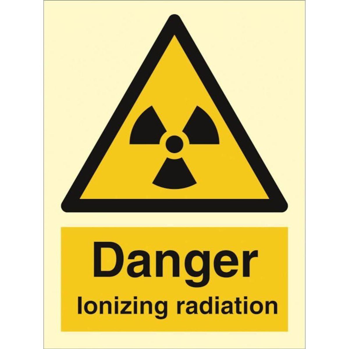 Sign IMO Danger Ionizing radiation 107081