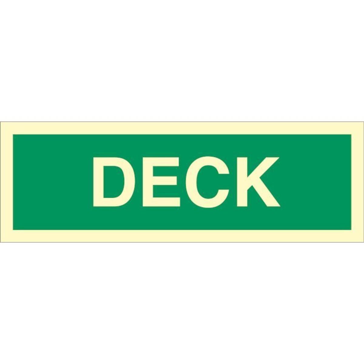 Sign IMO Deck 100091