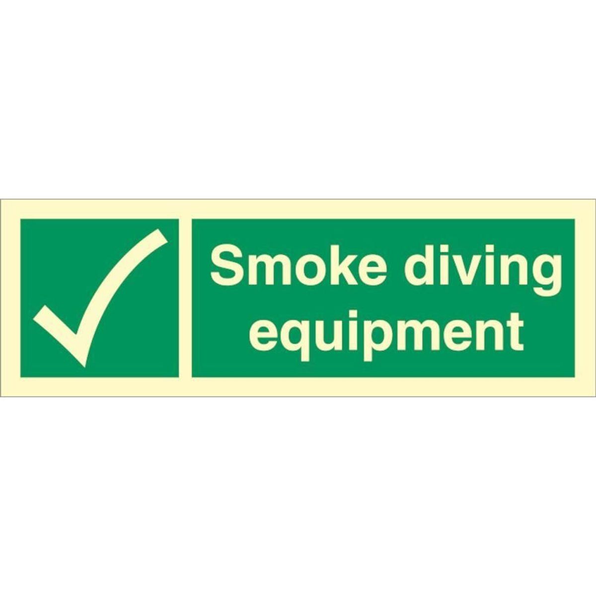 Sign IMO Smoke diving equipment 102023