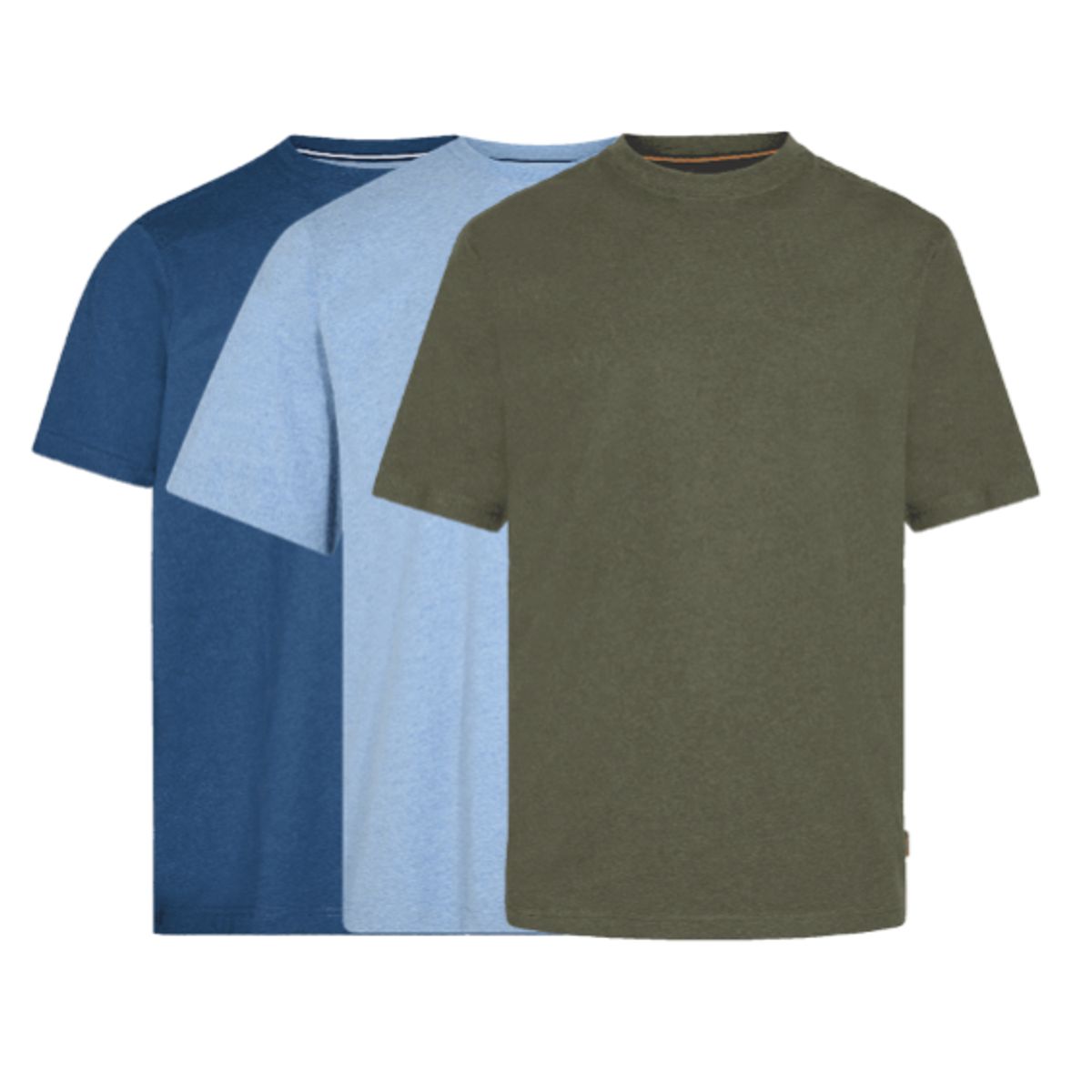 Signal 3-pak T-shirt Eddy Organic-4x-large