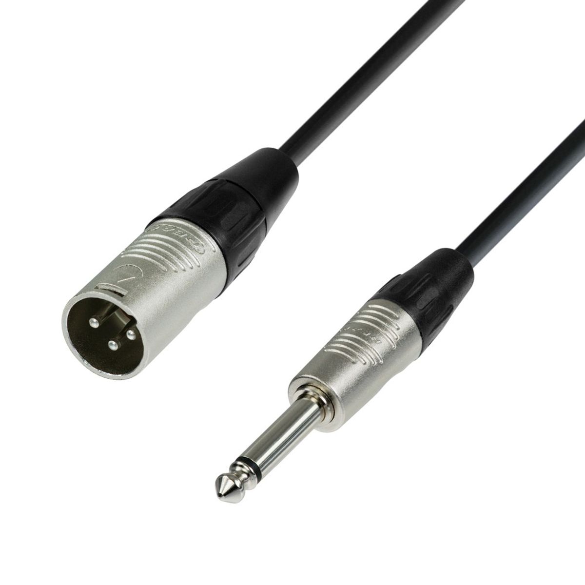 Signal Kabel XLR Han til 6.3 mm Jack Mono (10m)