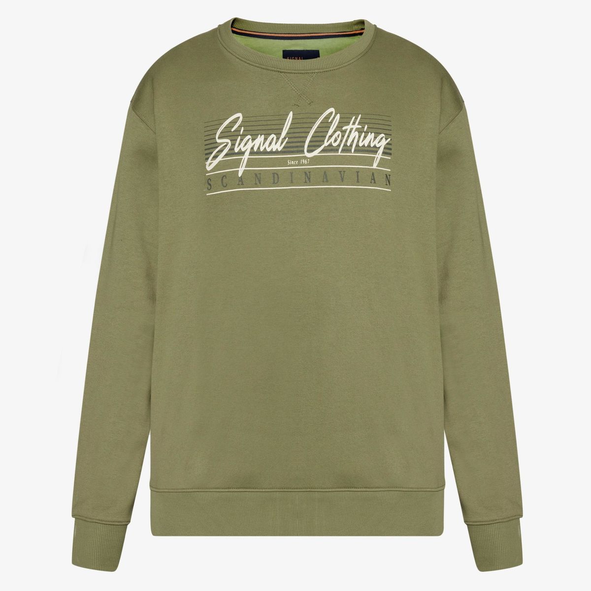 Signal Sweatshirt Kavin Olive Garden-4x-large