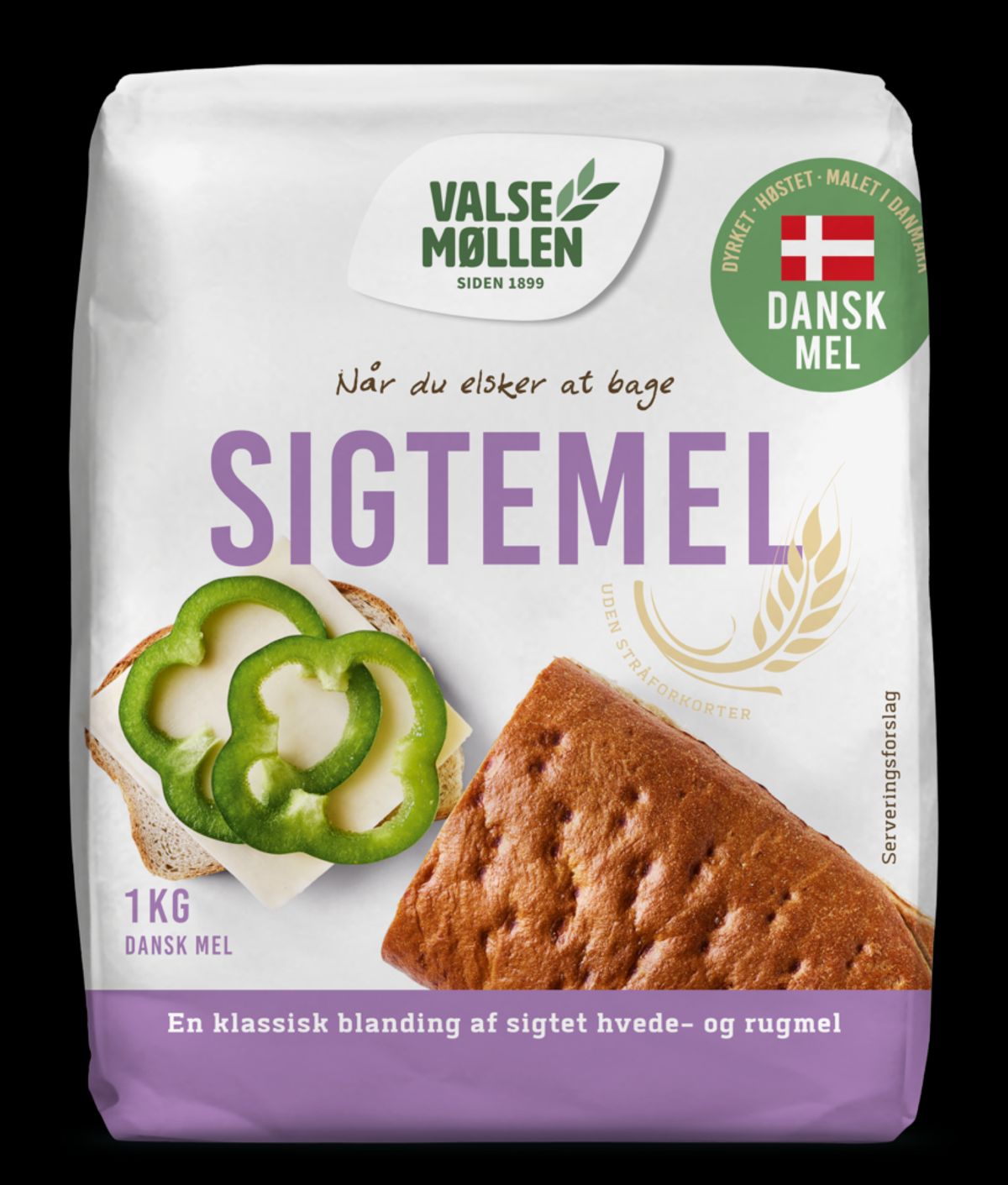 Sigtemel Dansk 1 kg - Valsemøllen