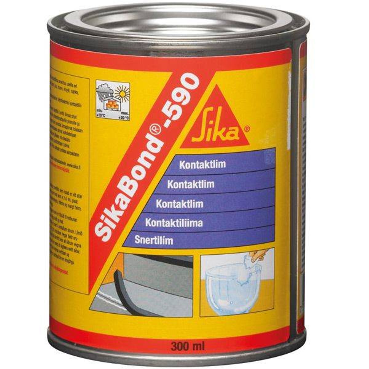 Sikabond 590 kontaktlim 300ml. - 1600280