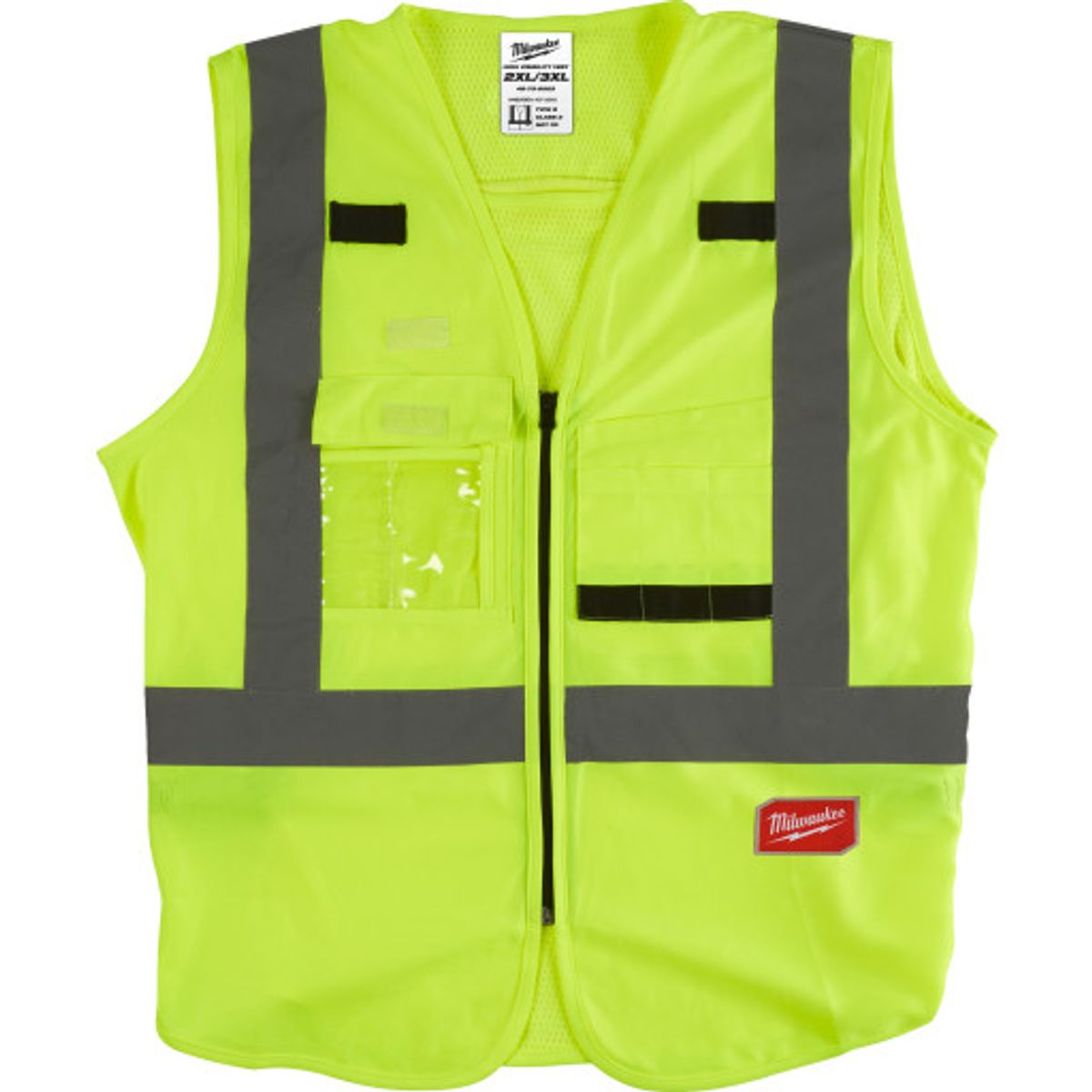 SIKKERHEDSVEST HI-VIS GUL L/XL