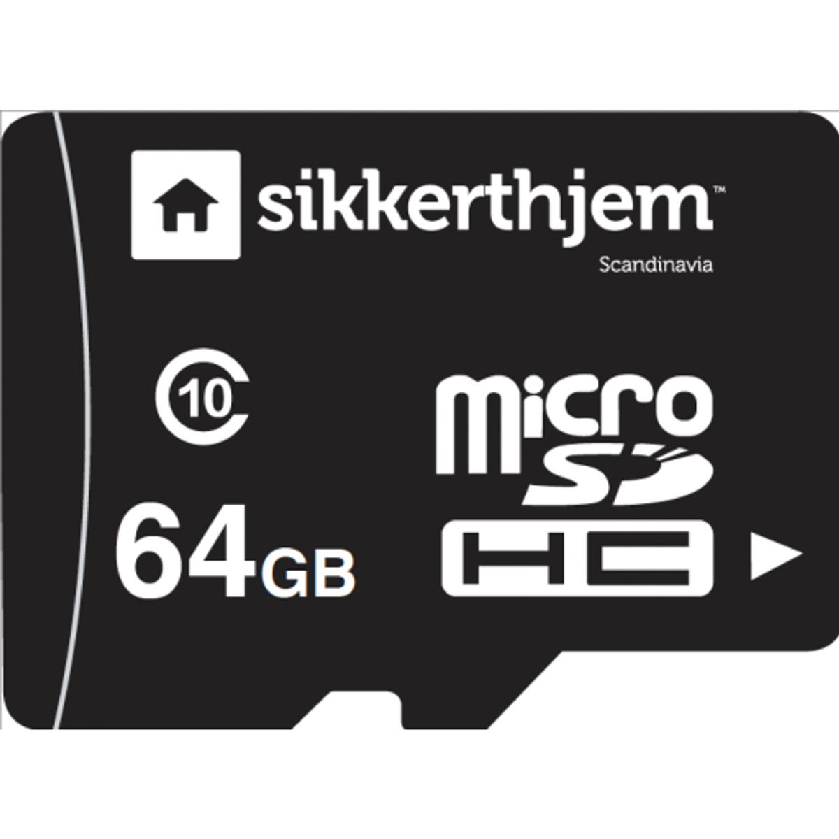 Sikkerthjem 32GB microSD hukommelseskort til SmartCam