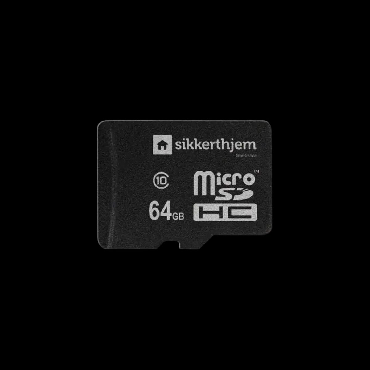 Sikkerthjem Hukommelseskort 64gb Microsd Class 10