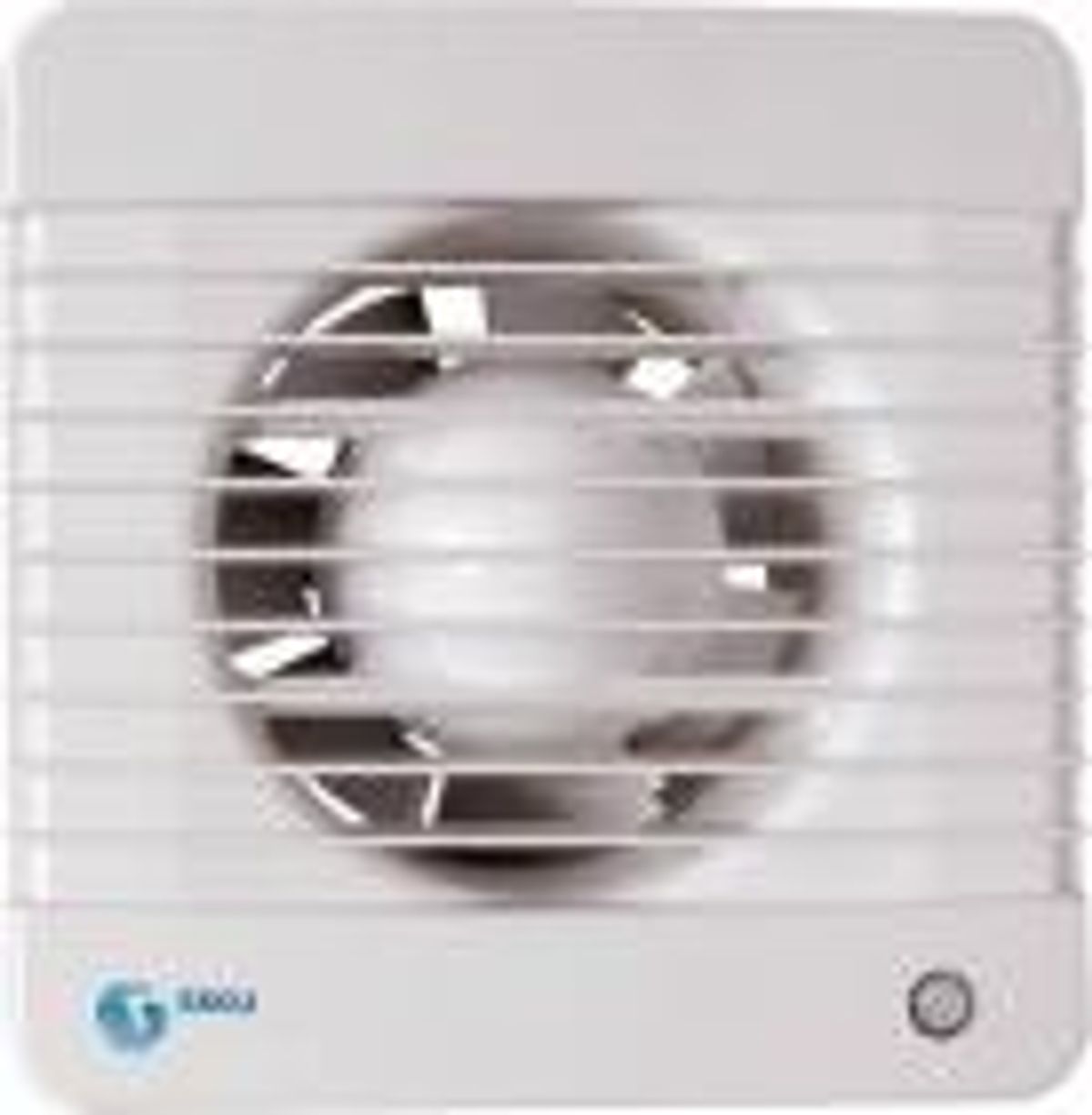 Siku 100 MTL ventilator med timer, 160x160/ø100 mm