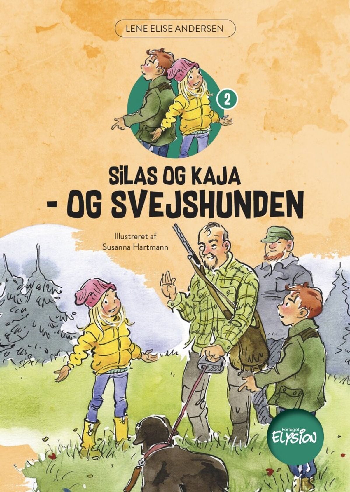 Silas Og Kaja - Og Svejshunden - Lene Elise Andersen - Bog