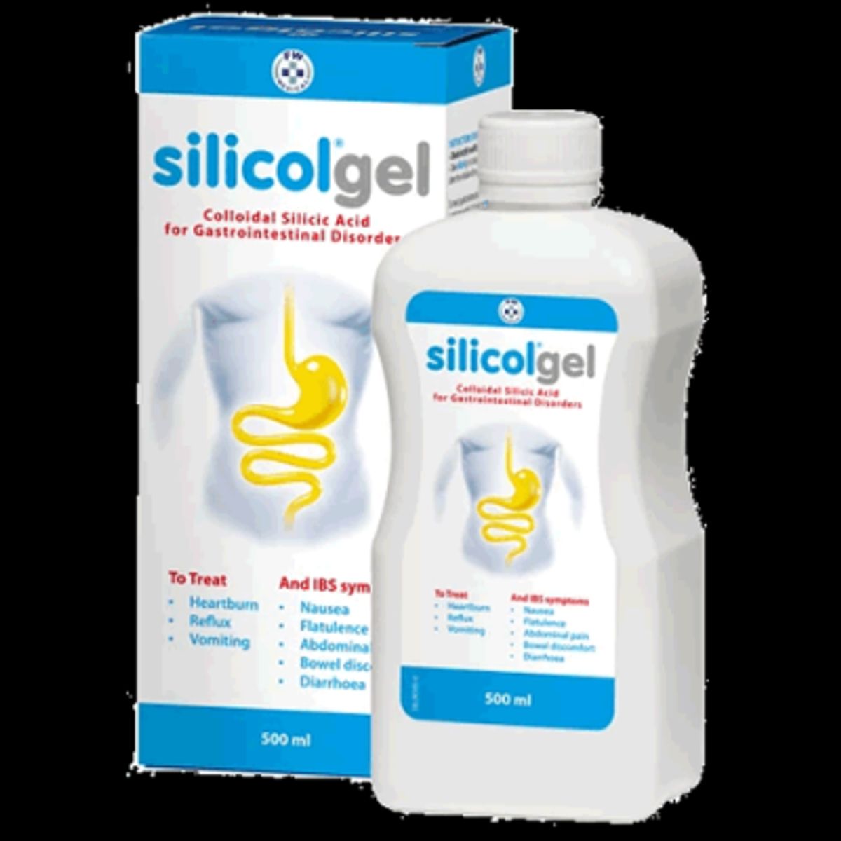 Silicol Gel - Behandling Til Mave - 500 ml. X