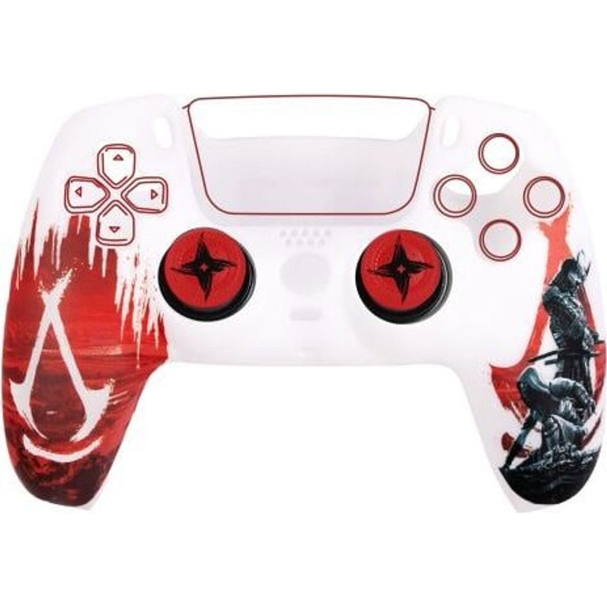 Silicone Case + Grips For Ps5 Controller - Assassin's Creed Shadows