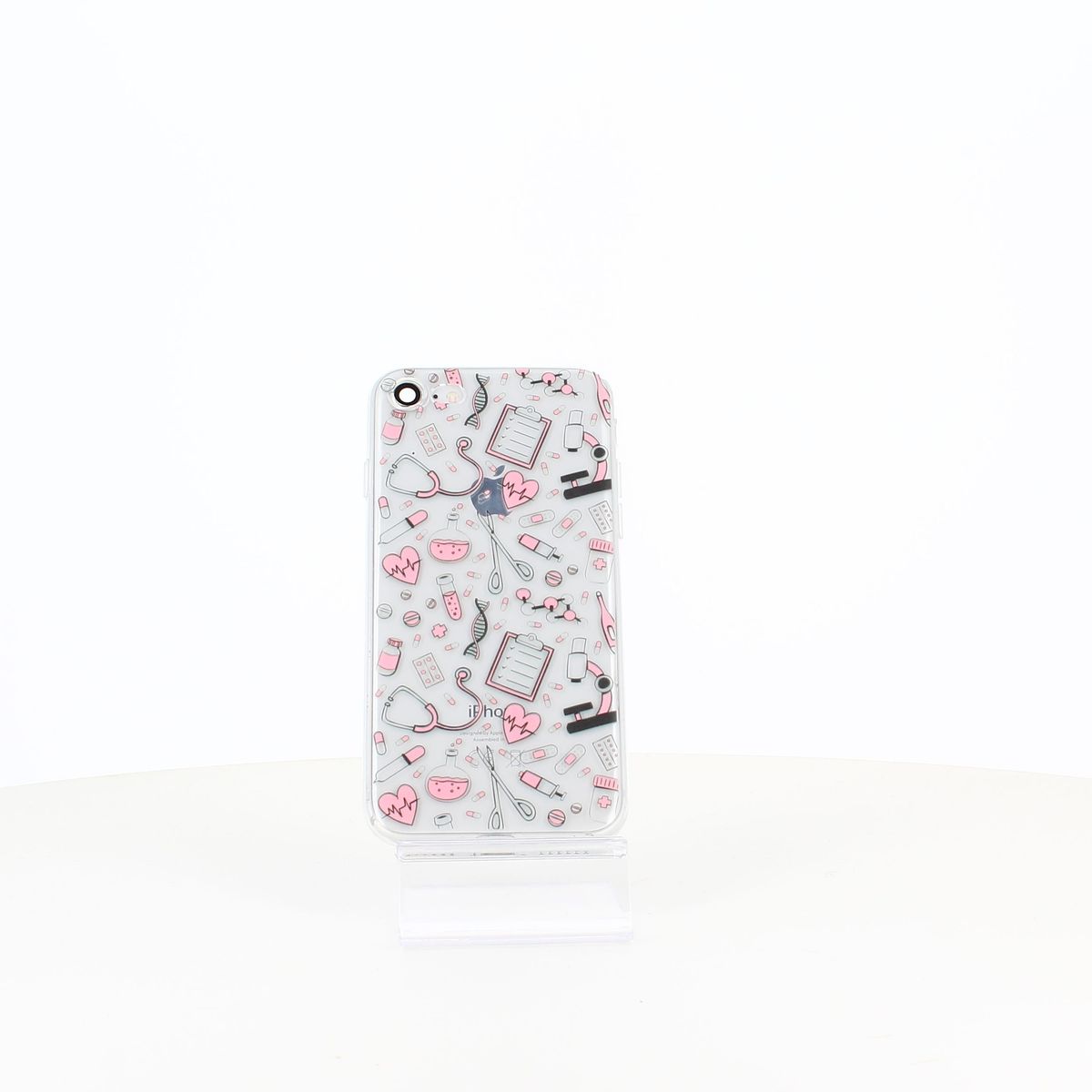 Silikone cover med print - iPhone X