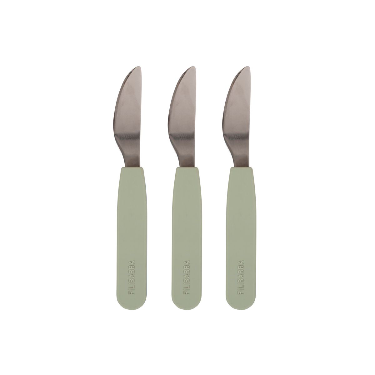 Silikone knive 3-pak - Green