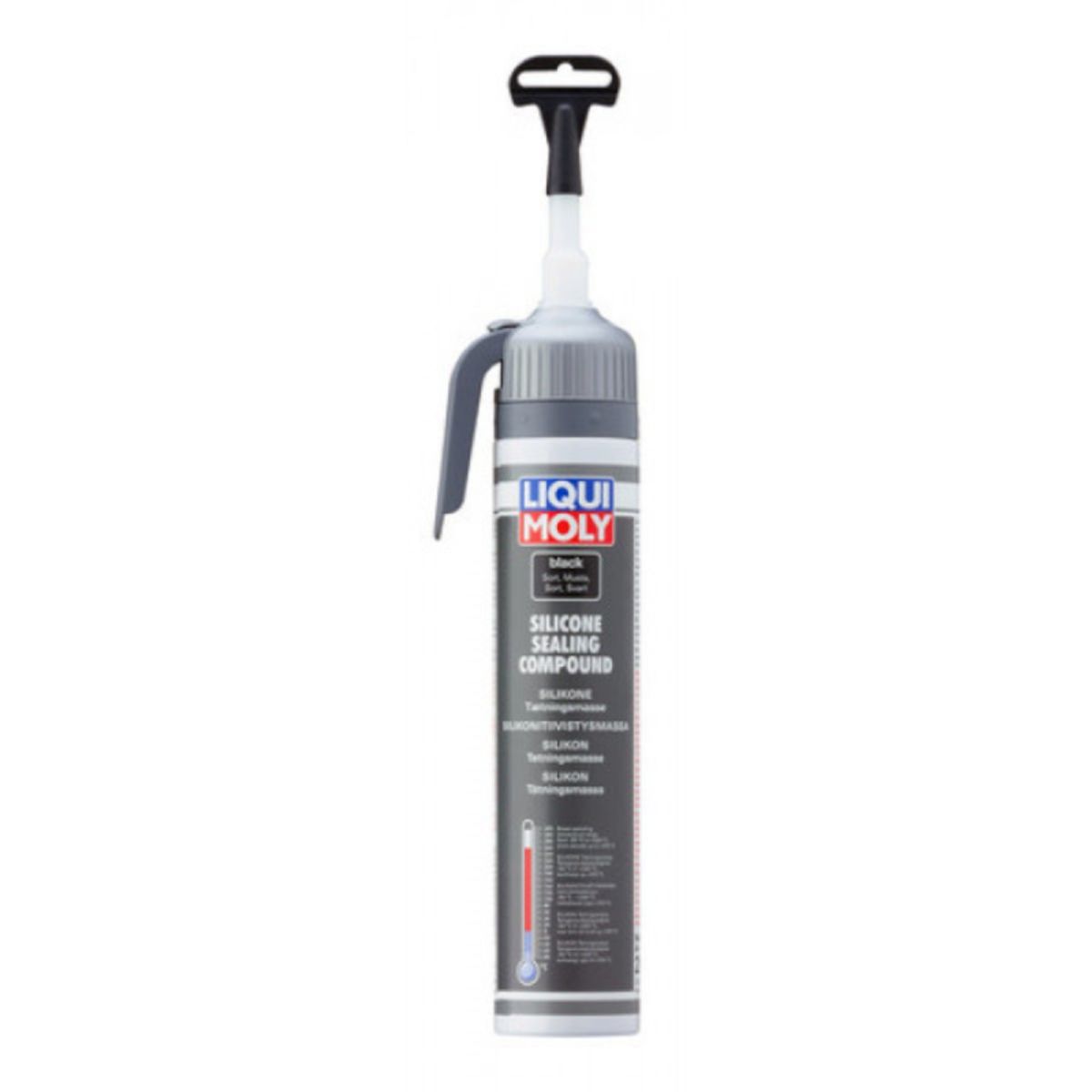 Silikone pakning, flydende, sort, Liqui Moly, 200ml