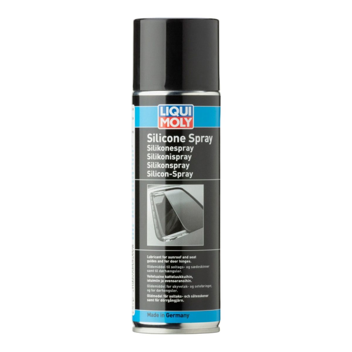 Silikone spray fra Liqui Moly, til pleje af bilens gummilister m.m. 300ml