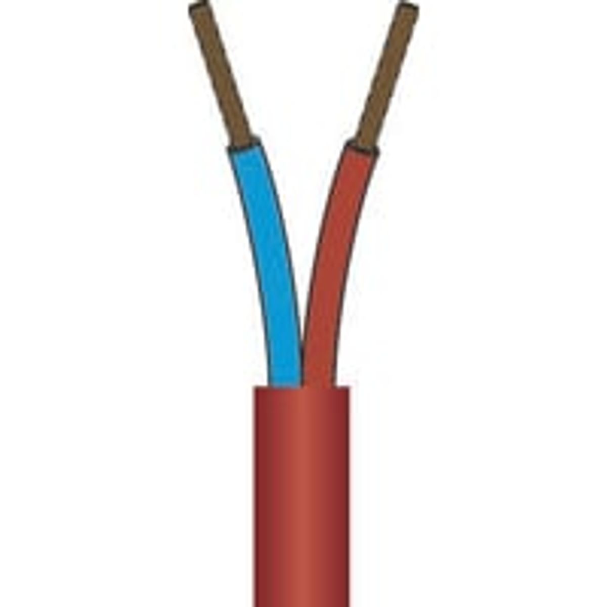 Silikonekabel 2X0,75 SIHF-O TR - pr. meter