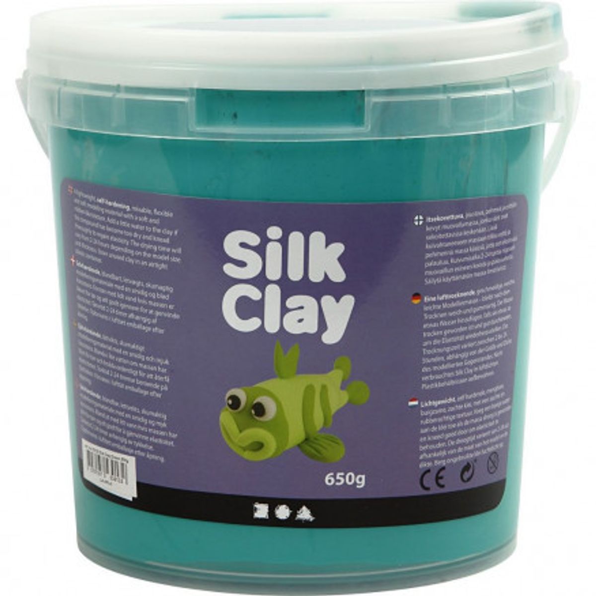 Silk Clay ®, grøn, 650 g/ 1 spand