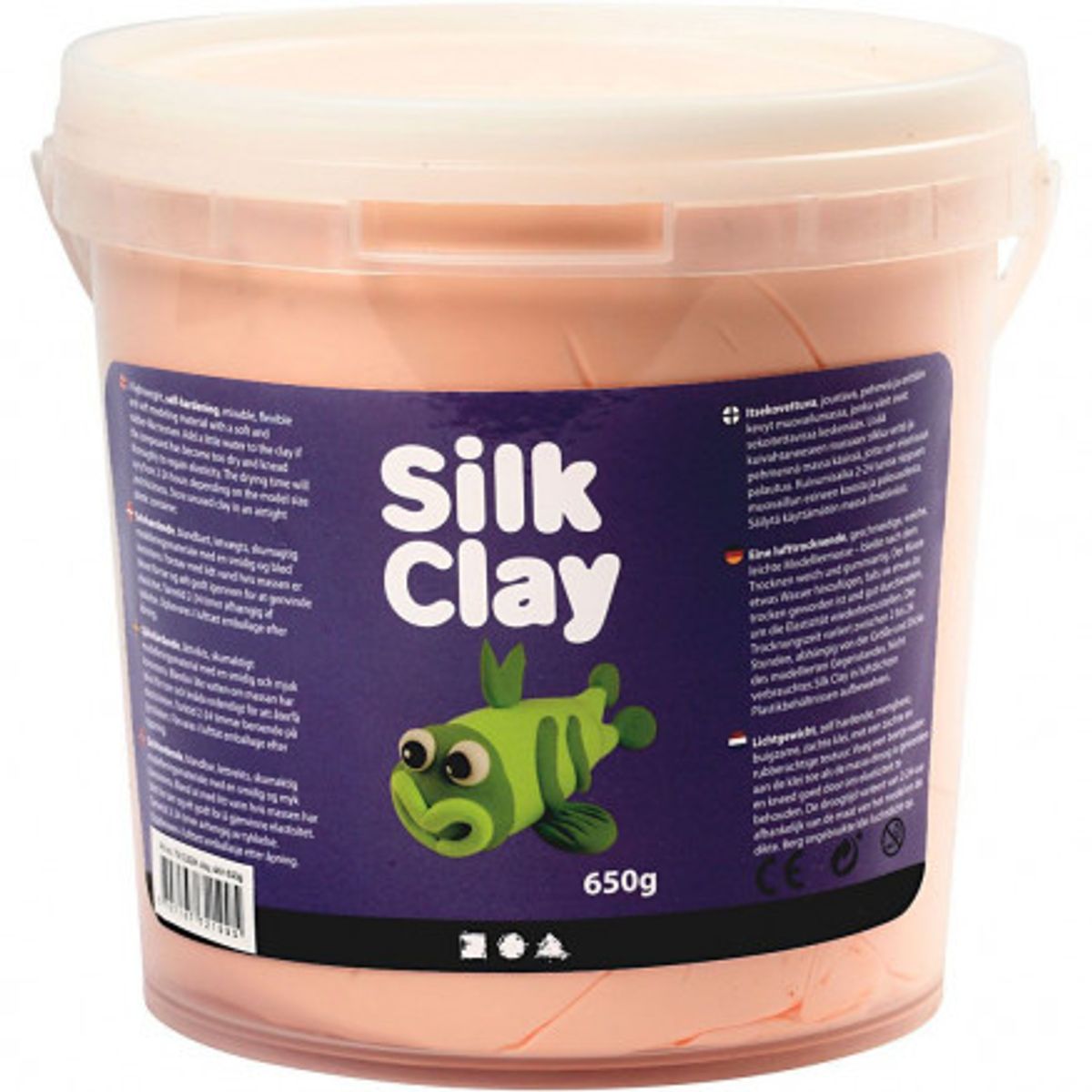 Silk Clay ®, lys pudder, 650 g/ 1 spand